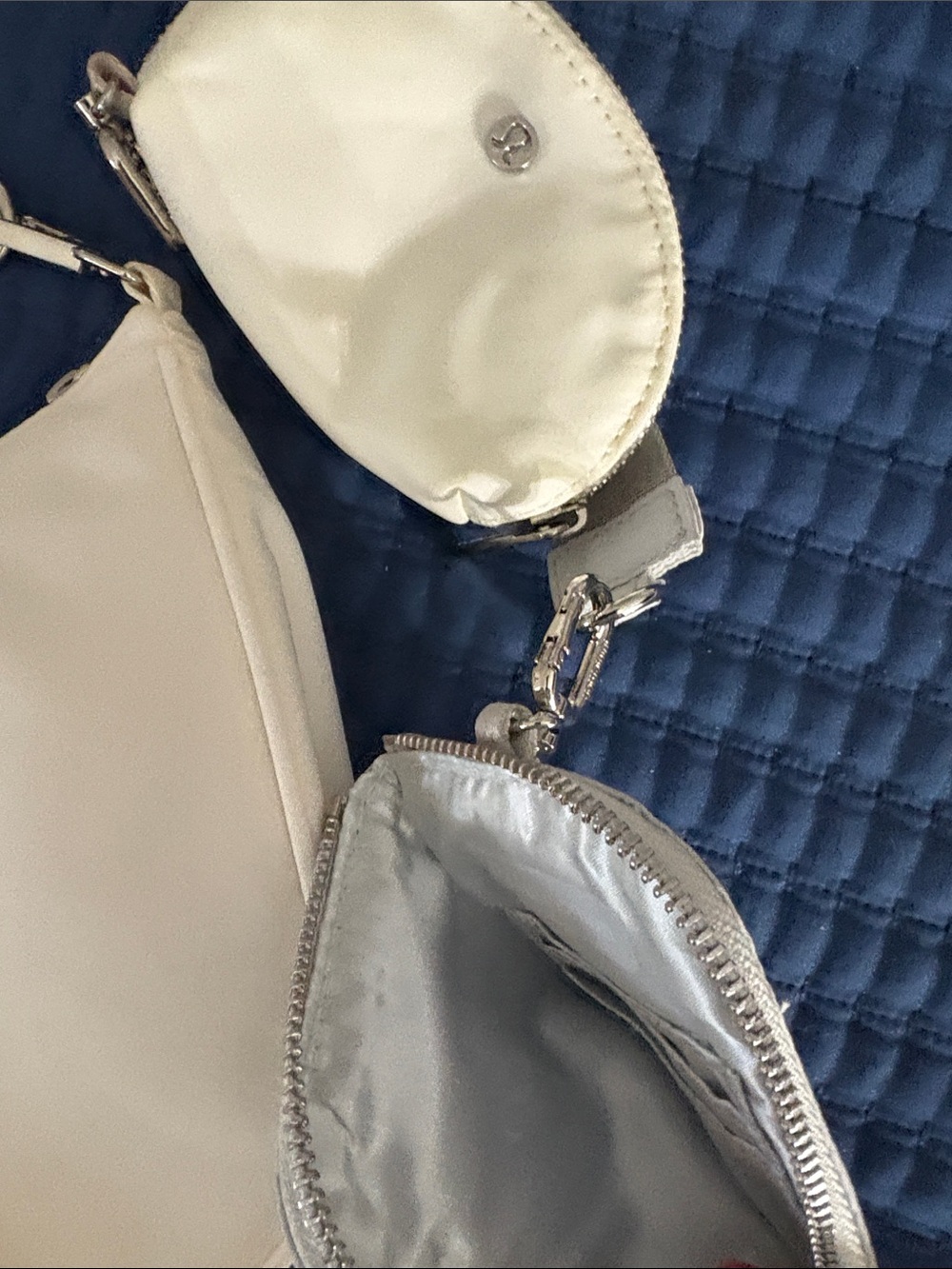 lululemon Cream Shoulder Bag with Coin Pouch and Phone Sleeve - Picture 3 of 6